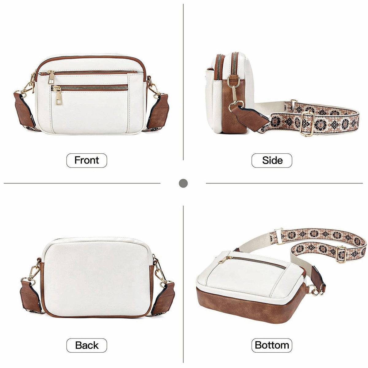 Zoey | Women's Shoulder Bag with Adjustable Strap