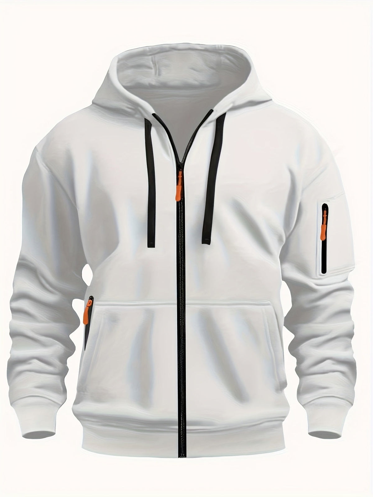 Gerald | Men's Full Zip Hooded Sweatshirt with Pockets