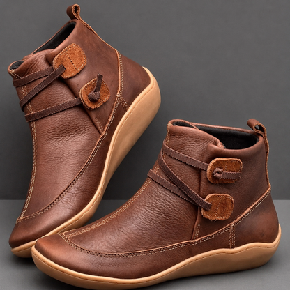 Cleo | Women's Supportive Ankle Boots with Cushioned Footbed