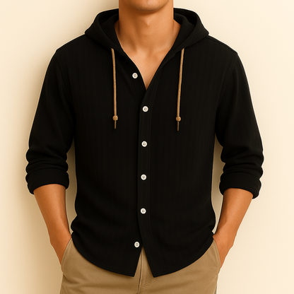 Casual hooded everyday shirt for men | Emerson