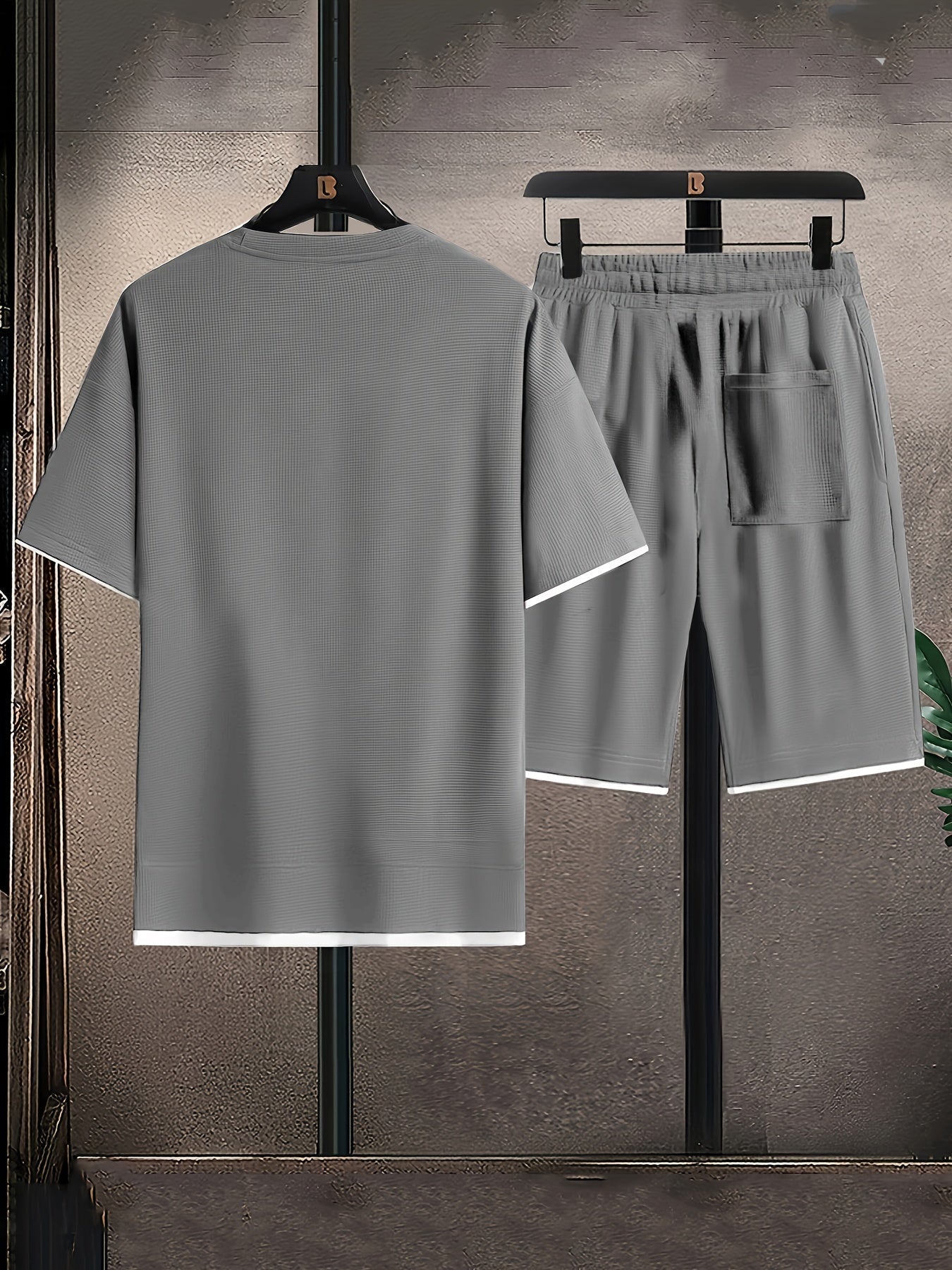 Men’s Waffle Knit Lounge Set | Ardent
