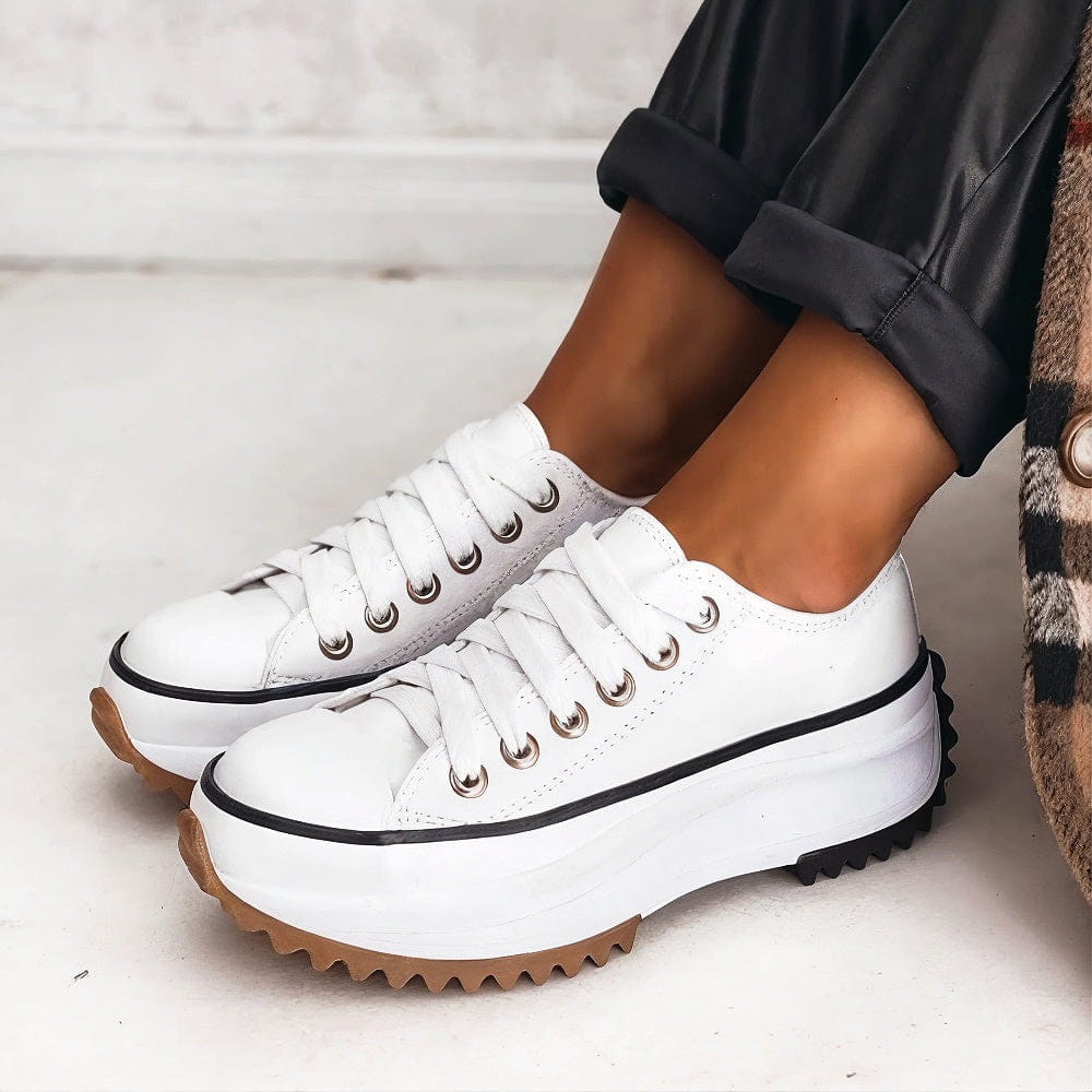 Low-top shoes with thick sole for women | Gianna