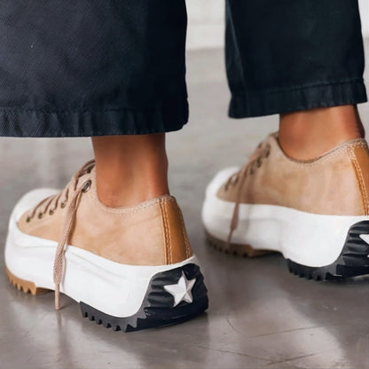 Low-top shoes with thick sole for women | Gianna