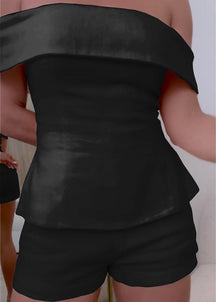 Women’s Cropped Button Two-Piece Suit | Marlowe