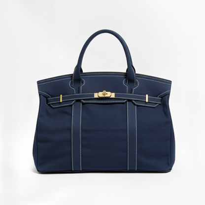 Hazel | Women's Structured Canvas Tote Bag with Handles