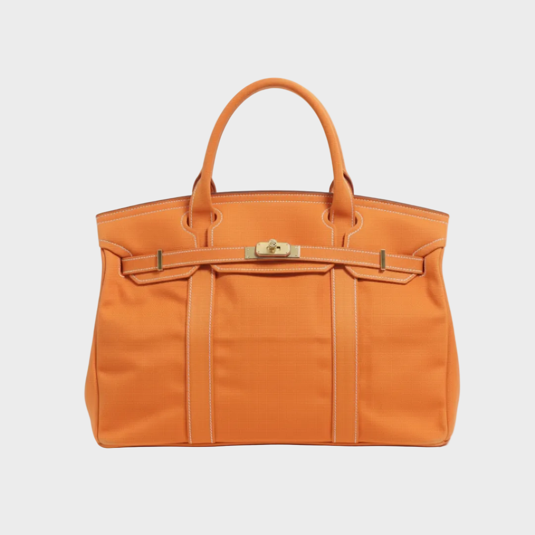 Hazel | Women's Structured Canvas Tote Bag with Handles
