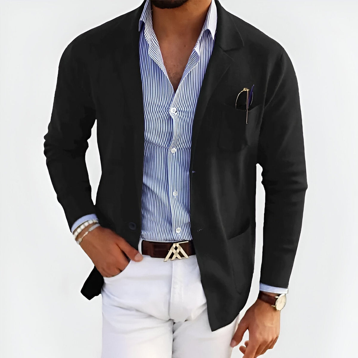 Modern fashion-forward casual jacket for men | Jericho