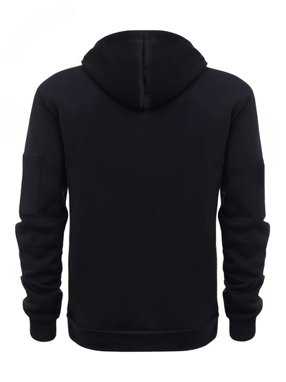 Gerald | Men's Full Zip Hooded Sweatshirt with Pockets