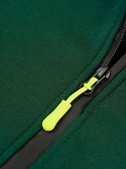 Gerald | Men's Full Zip Hooded Sweatshirt with Pockets