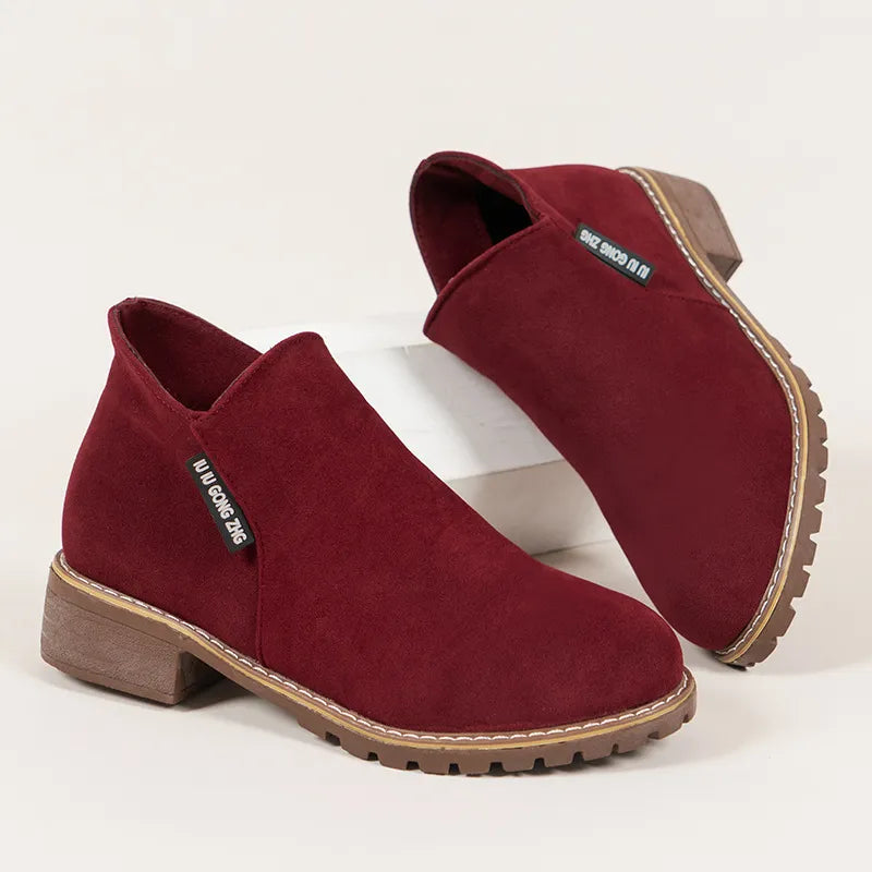 Mirella | Women's Side Zip Platform Ankle Boots