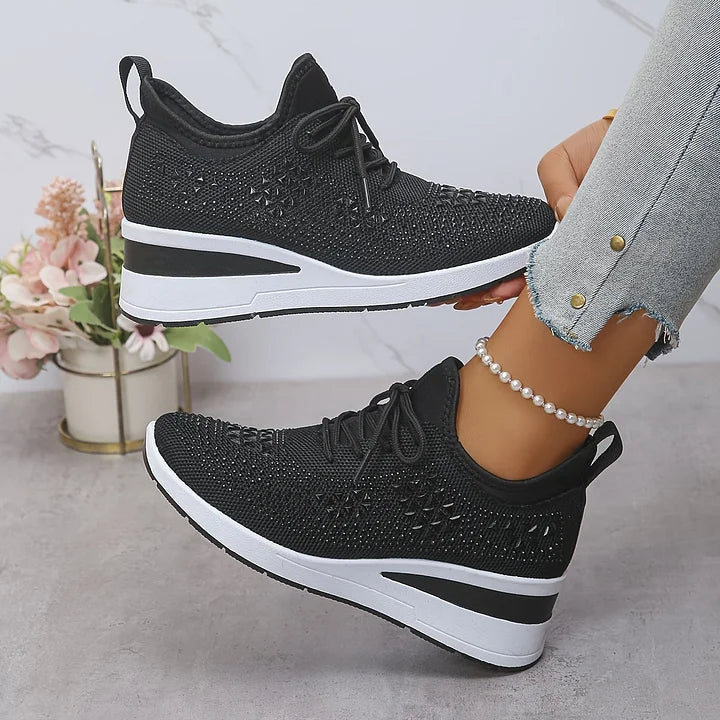 Supportive sneakers with sparkling detail for women | Bonnie