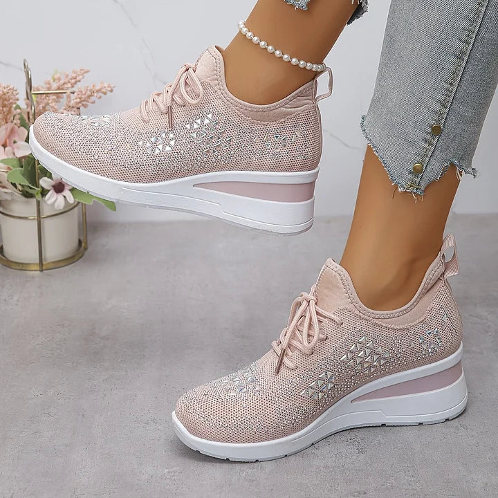 Supportive sneakers with sparkling detail for women | Bonnie