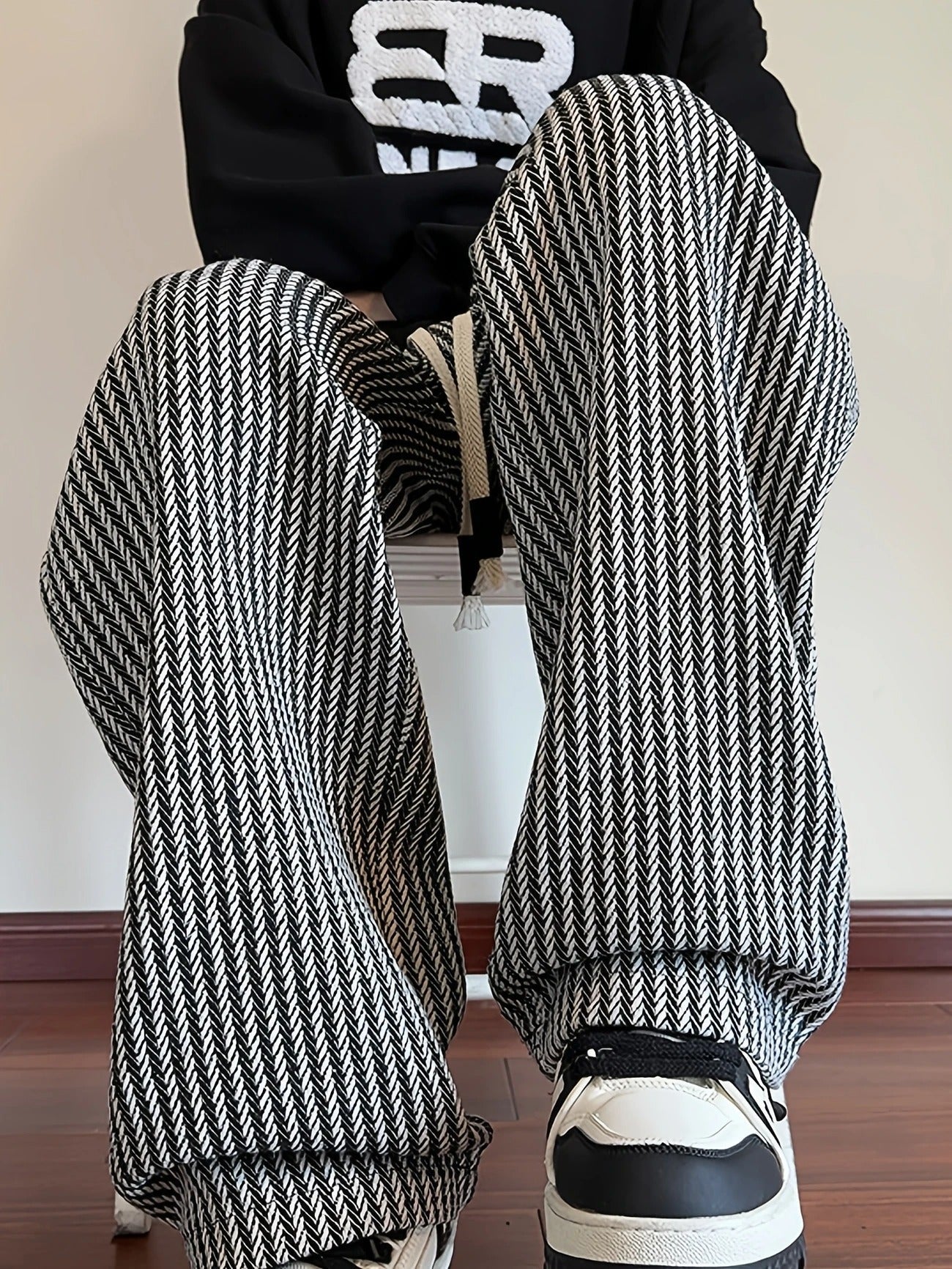 Aurora Herringbone Knit Pants | Drift