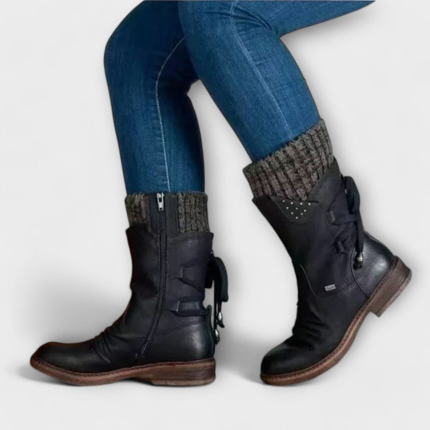 Classic orthopaedic everyday ankle boots for women | Tracy