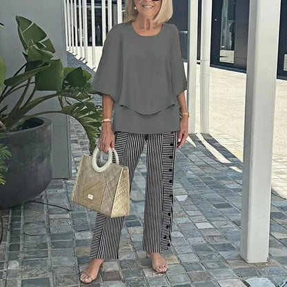 Stylish printed everyday two-piece set for women | Genevieve