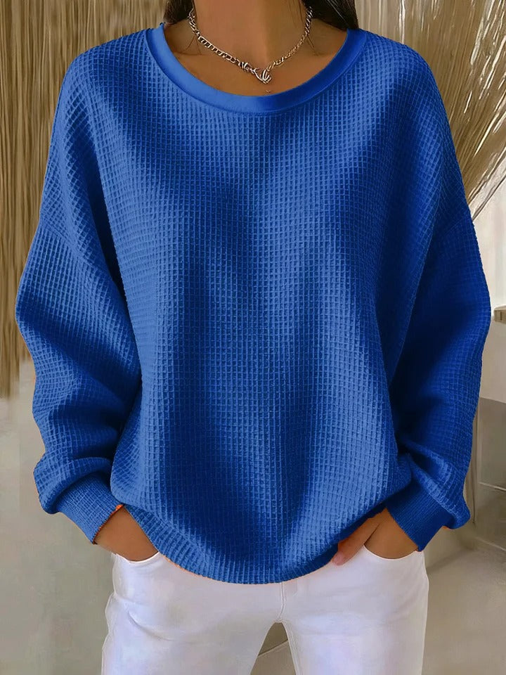 Classic relaxed everyday knit sweater for women | Nova