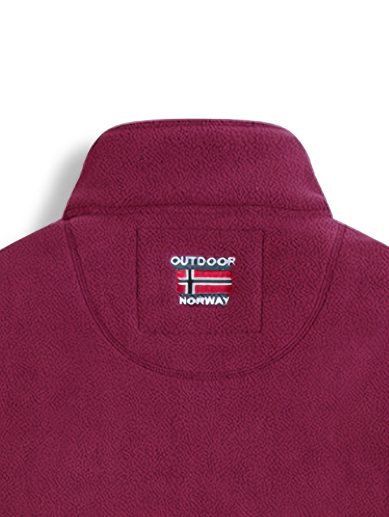 Men’s outdoor performance fleece jacket with high collar | Rowan