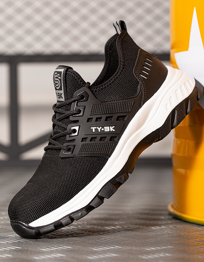 Classic orthopaedic work safety shoes for men