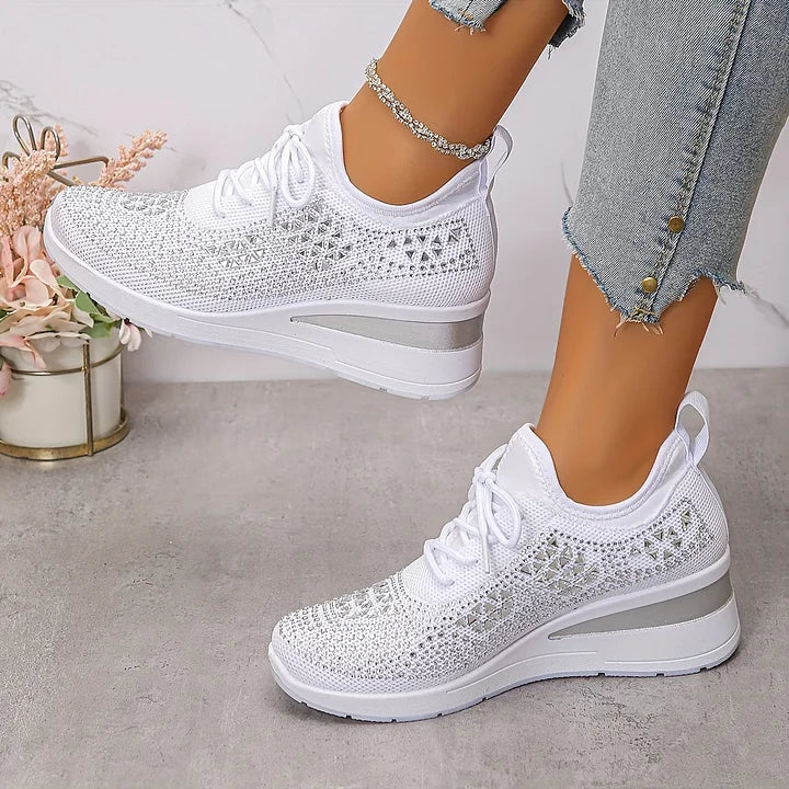 Supportive sneakers with sparkling detail for women | Bonnie