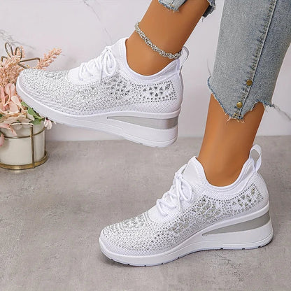 Supportive sneakers with sparkling detail for women | Bonnie