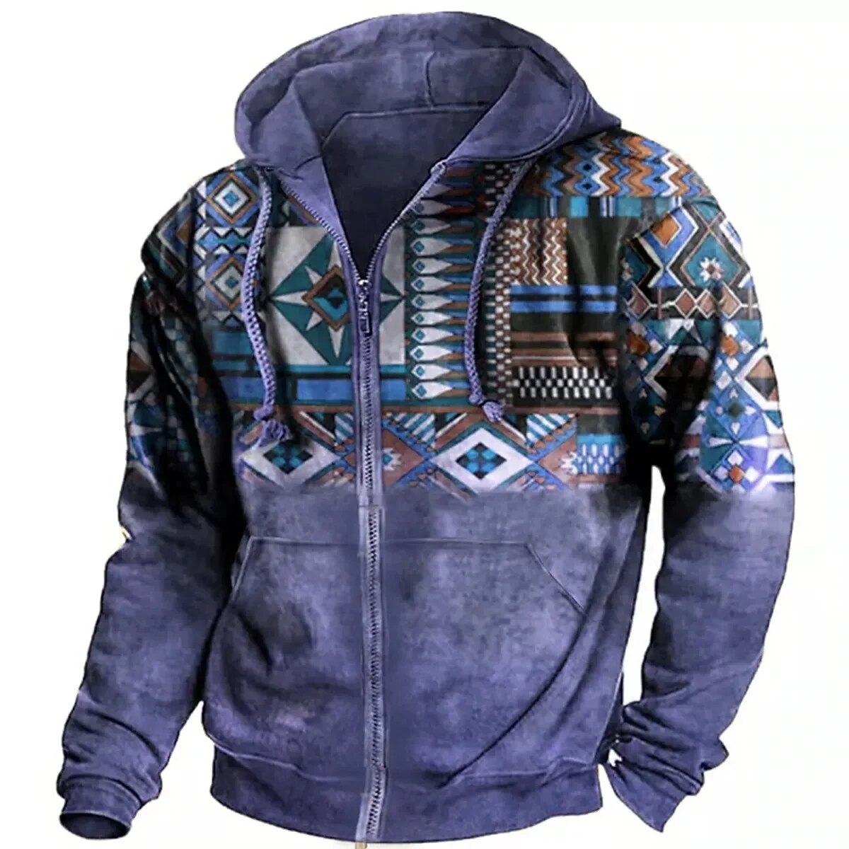 Cole | Men's Retro Outdoor Hooded Jacket