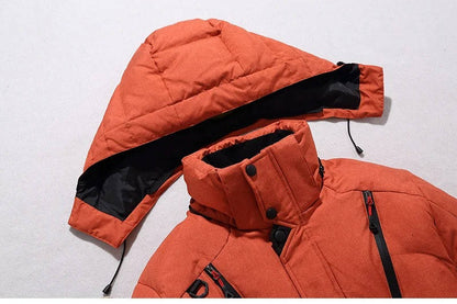 Extreme cold weather hooded parka for men | Archer