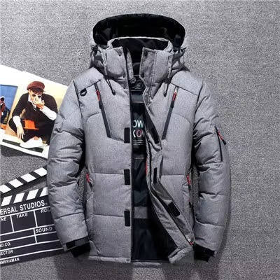 Extreme cold weather hooded parka for men | Archer