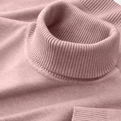 Classic knitted turtleneck sweater for men