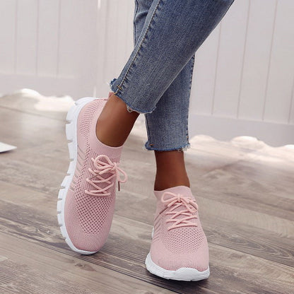 Solvay | Women's Sport Sneakers with Lace Up Closure
