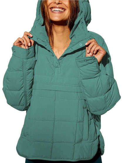 Oversized hooded pullover everyday hoodie for women| Farrell