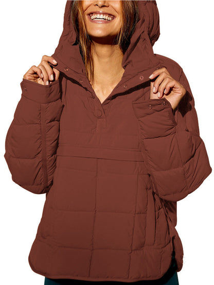 Oversized hooded pullover everyday hoodie for women| Farrell