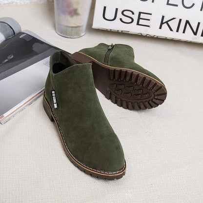 Mirella | Women's Side Zip Platform Ankle Boots