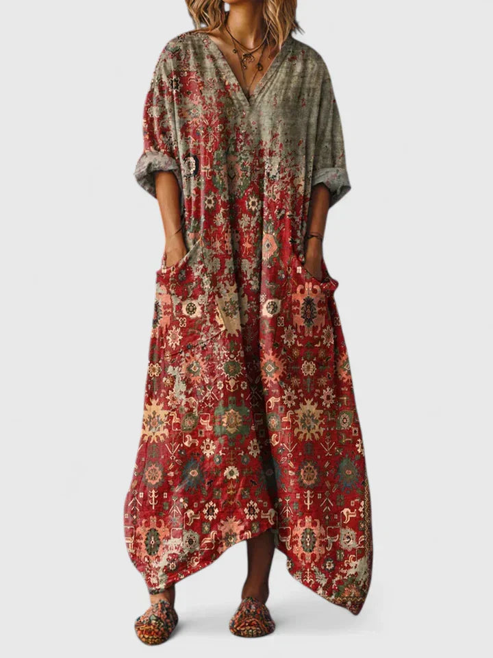 Elegant relaxed everyday dress for women | Mariana