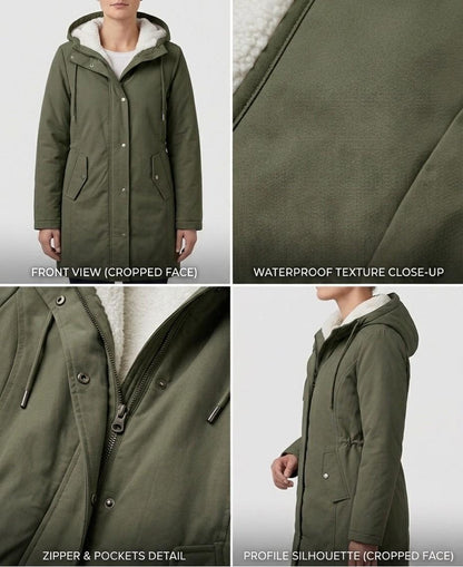 Shiloa | Women's Fleece Lined Hooded Parka