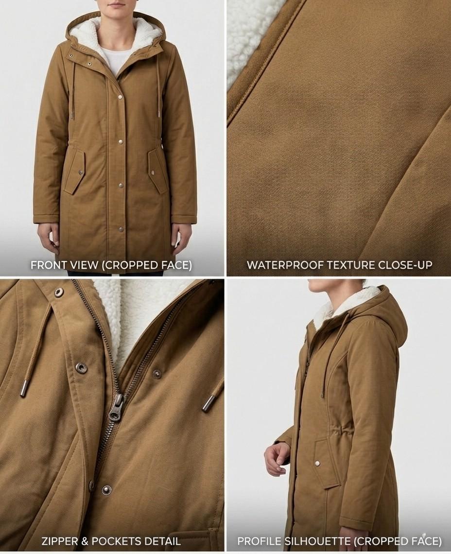 Shiloa | Women's Fleece Lined Hooded Parka