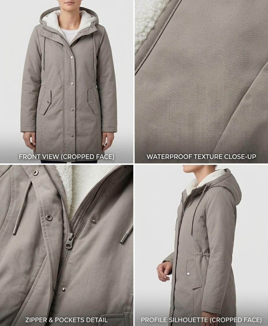 Shiloa | Women's Fleece Lined Hooded Parka