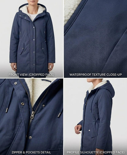 Shiloa | Women's Fleece Lined Hooded Parka