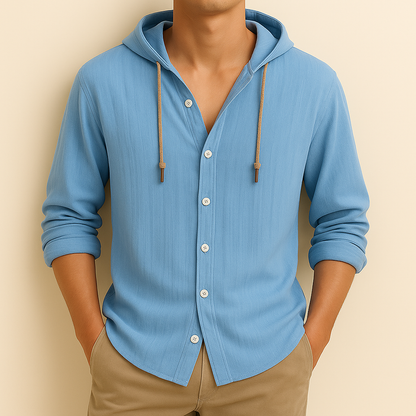 Casual hooded everyday shirt for men | Emerson