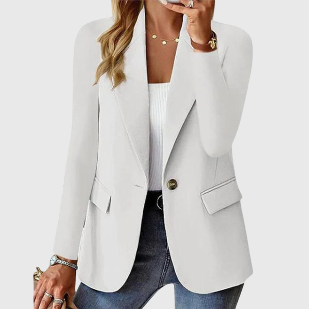 Fletcher | Women's Structured Single Button Blazer