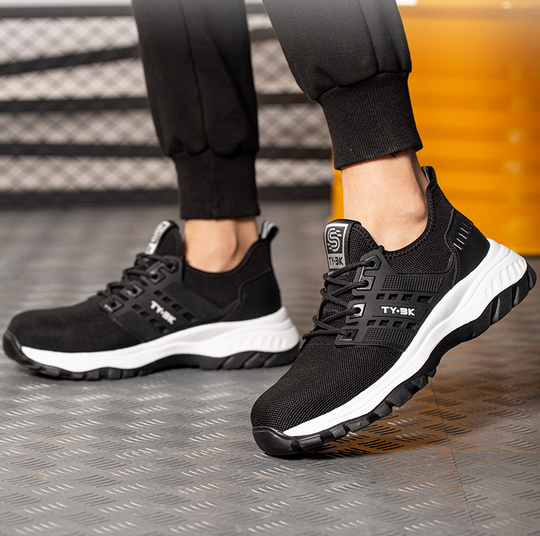 Classic orthopaedic work safety shoes for men
