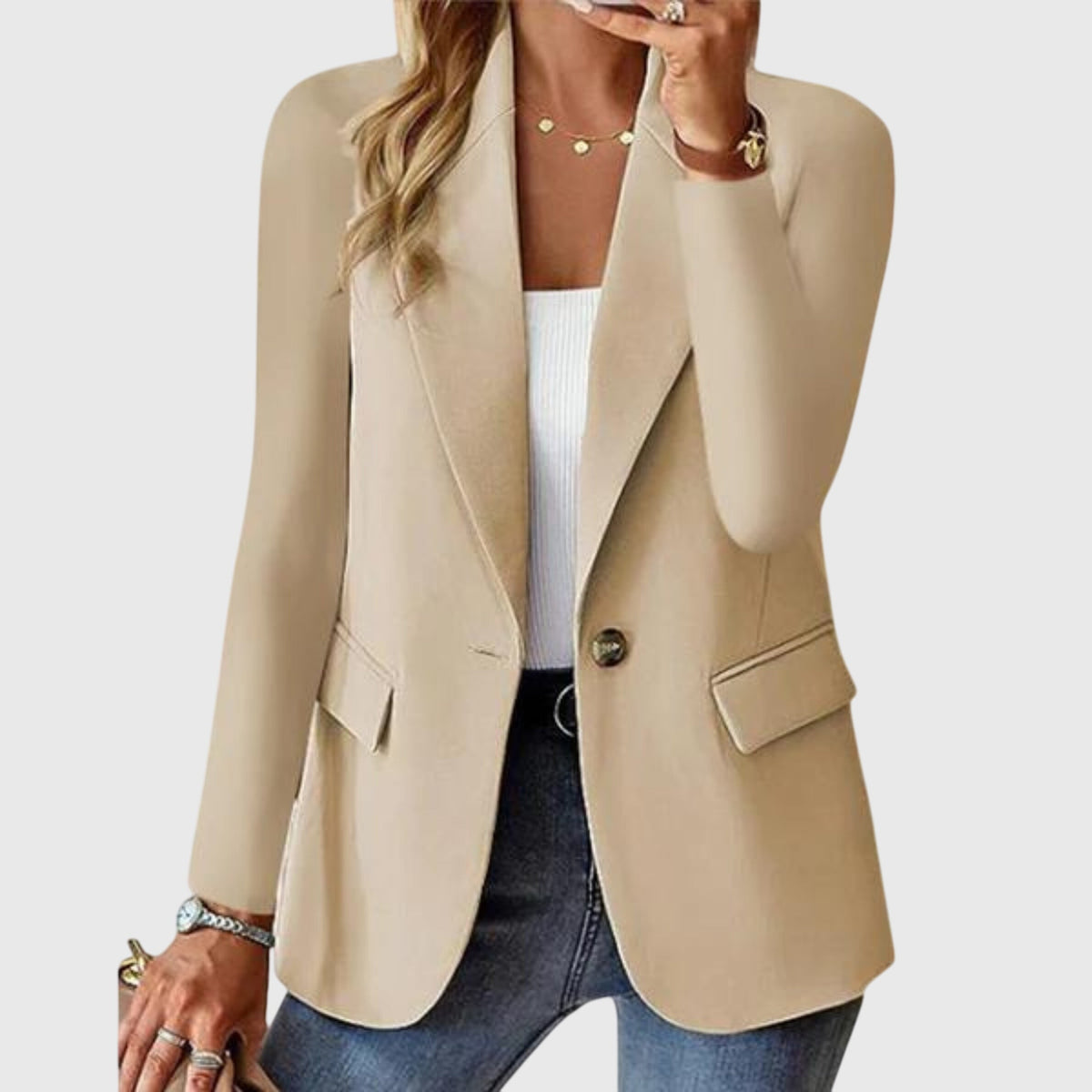 Fletcher | Women's Structured Single Button Blazer