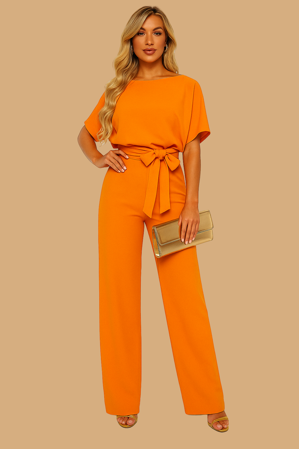 Women’s Camila Jumpsuit | Simple & Chic One-Piece | Versatile Tailored Fit