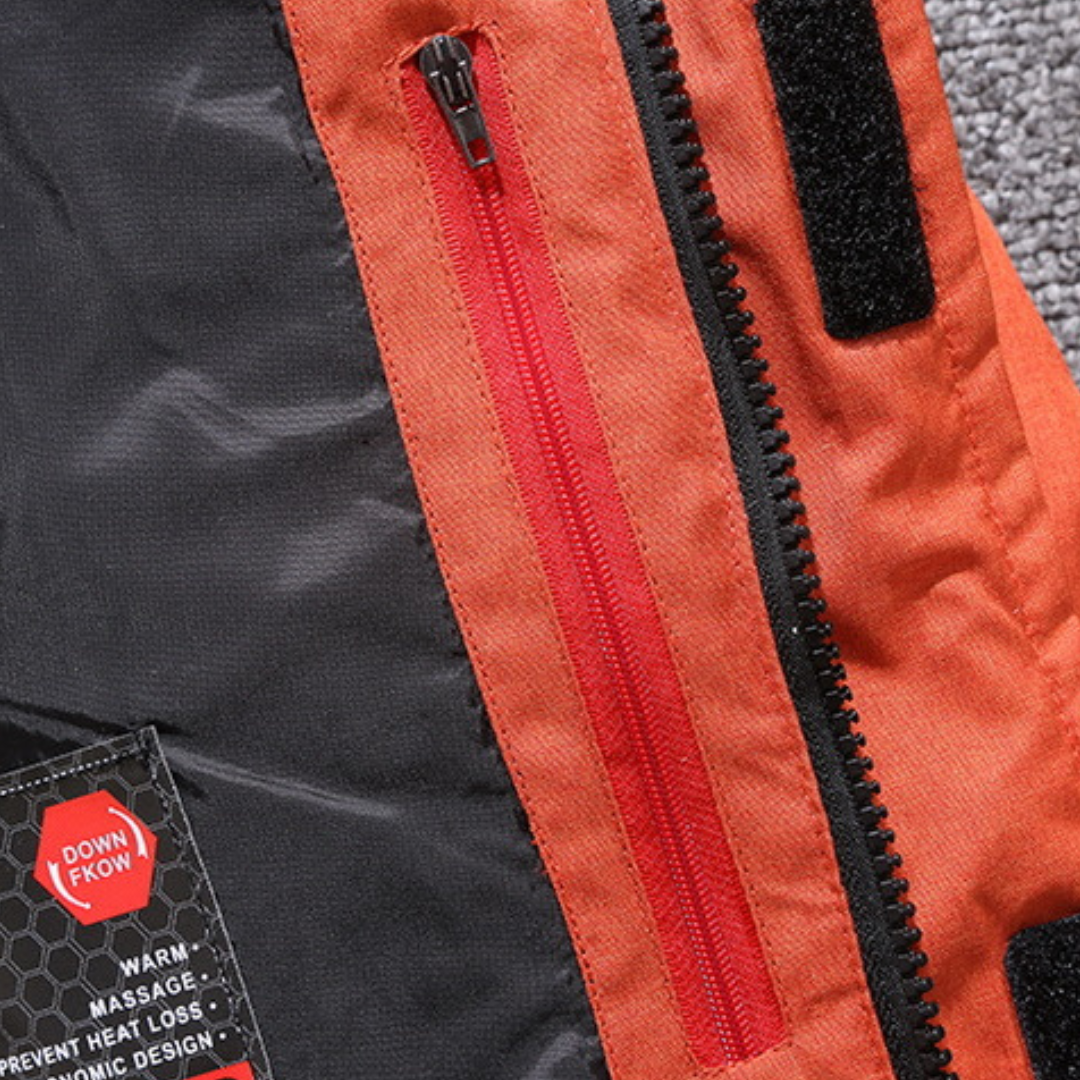 Warm thick fleece-lined winter parka for men | Nordfall