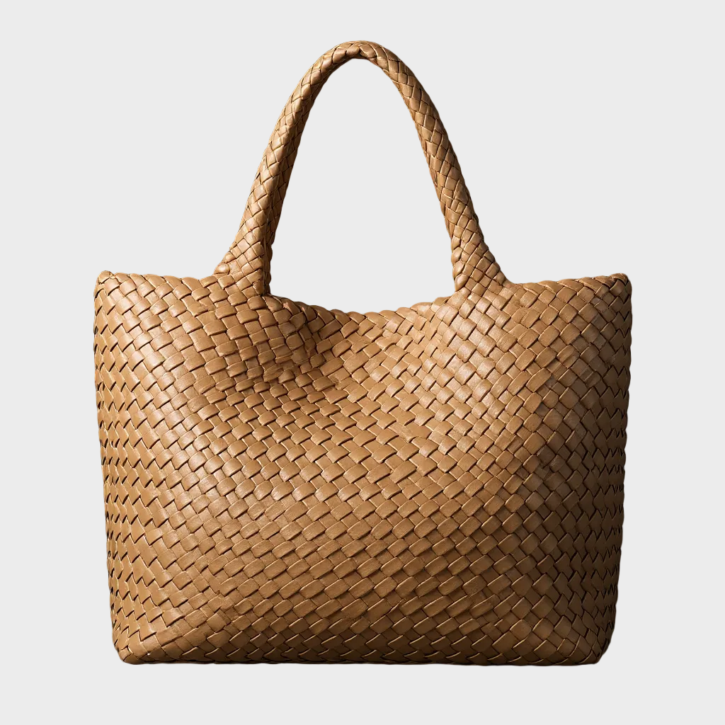 Marielle | Women's Handwoven Everyday Tote Bag with Rounded Handles