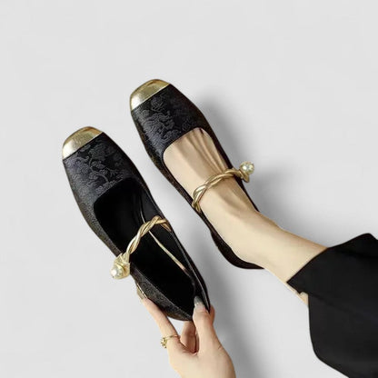Classic orthopaedic mary jane everyday flats for women | Olivia