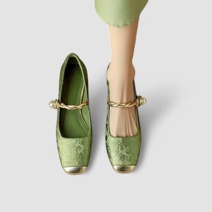 Classic orthopaedic mary jane everyday flats for women | Olivia