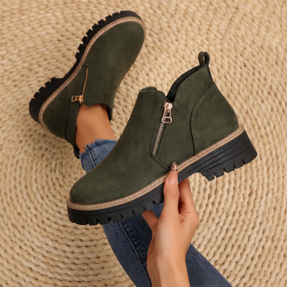 Tahlia | Women's Cushioned Wedge Ankle Boots