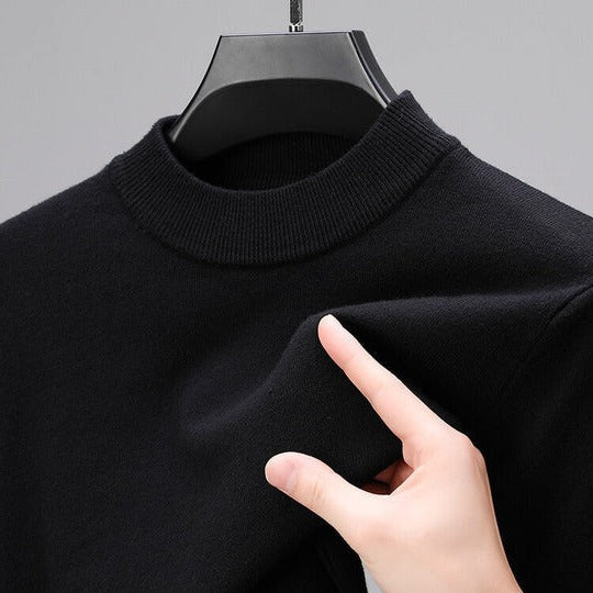 Men’s classic structured cashmere pullover | Everett