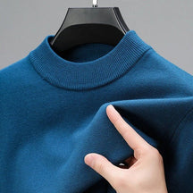 Men’s classic structured cashmere pullover | Everett