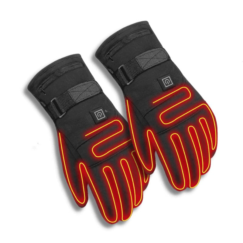 Touchscreen heated winter gloves with adjustable settings | FrostGuard
